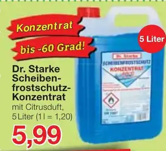 Jawoll Dr. Starke Scheibenfrostschutz-Konzentrat 5L Angebot