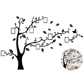 ManoMano Amirror Smart Ug - Aufkleber Wandbild 3D bricolage sticker mural autocollant avec cadre photo arbre foto sticker mural decora Angebot