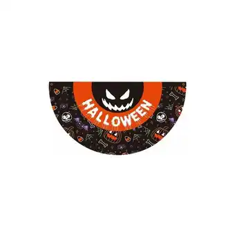 ManoMano Eting - Halloween-Party halbrunde Fan-Flagge Fan-Flagge 45 90cm Halloween-Horror-Plissee-Atmosphäre-Flaggen-Rock Angebot