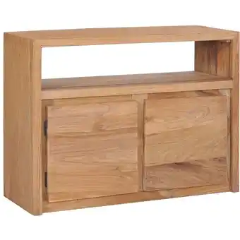 ManoMano Bonnevie - Sideboard,Kommode 80x30x60 cm Massivholz Teak vidaXL Angebot