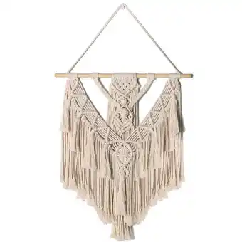 ManoMano Eting - Boho Wandbehang Geometrischer Gewebter Wandteppich Angebot