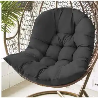 ManoMano Lycxames - Stuhlkissen, 120 x 80 cm, Rattan-Sesselkissen, Relax-Stuhlpolster für Hängekorbschaukel, Korbsitzkissen für drinne Angebot