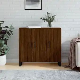 ManoMano Sideboard，Kommode Braun Eichen-Optik 90x34x80 cm Holzwerkstoff vidaXL Angebot