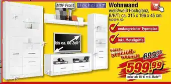 Poco Wohnwand Angebot