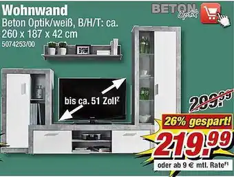 Poco Wohnwand Angebot
