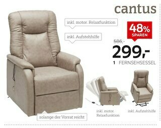 XXXLutz Cantus fernsehsessel Angebot