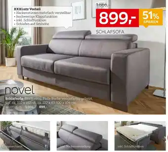 XXXLutz Novel schlafsofa Angebot