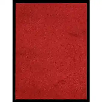 ManoMano Fußmatte Rot 60x80 cm Angebot