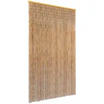 ManoMano Insektenschutz Türvorhang Bambus 120 x 220 cm Angebot