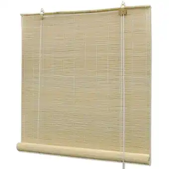 ManoMano Longziming - Bambusrollo 140 x 220 cm Natur Angebot