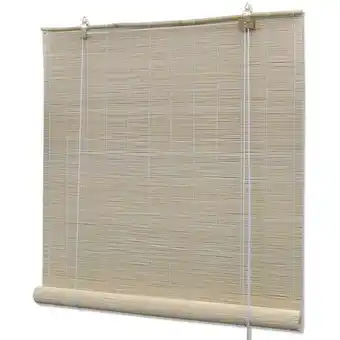 ManoMano Hommoo - Bambusrollo 140 x 220 cm Natur VD11767 Angebot