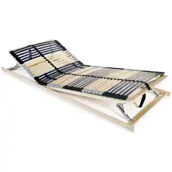 ManoMano Hommoo - Lattenrost mit 42 Latten 7 Zonen 90 x 200 cm Angebot