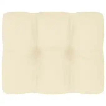 ManoMano Palettensofa-Kissen Creme 50x40x12 cm YQvidaXL314425DE Angebot