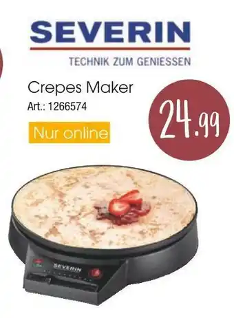 Zurbrüggen Severin crepes maker Angebot