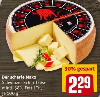 REWE Der scharfe maxx Angebot