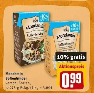 REWE Mondamin soßenbinder Angebot