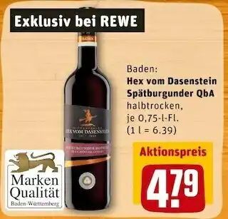 REWE Rotwein Angebot