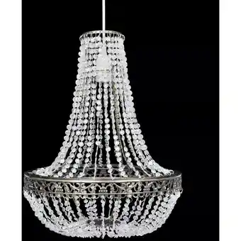 ManoMano Kristall Anhänger Kronlampe 36,5 x 46 cm VD08555 Angebot