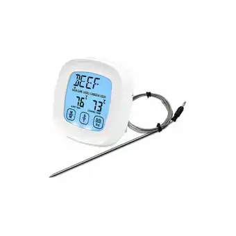 ManoMano Ofenthermometer mit 1 Sonde, großem LCD-Display, Alarm-Timer-Modus, Sofortablesung, Thermometer Angebot