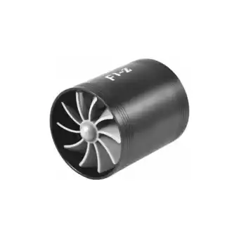 ManoMano Eting - Dual Turbine Turbolader Luftansaugung Gas Fuel Saver Fan Auto Kompressor 4 Farben Optional (Schwarz) Angebot