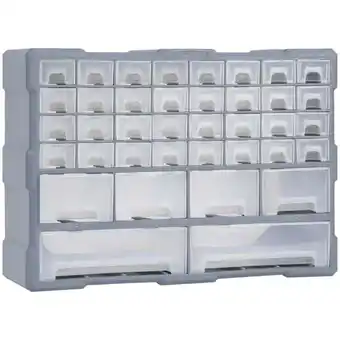 ManoMano Longziming - Multi-Schubladen-Organizer mit 40 Schubladen 52x16x37,5 cm Angebot