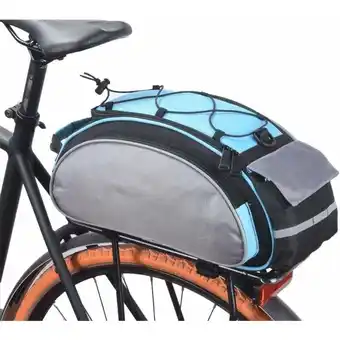 ManoMano Longziming - Fahrradtasche, 13L Fahrrad-Hinterradtasche, Gepäckträger, hintere Aufbewahrungstasche, Fahrradsitztasche, MTB-Fa Angebot