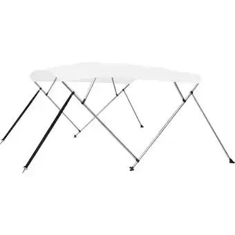 ManoMano 4-Bow Bimini Top Weiß 243x196x137 cm Angebot