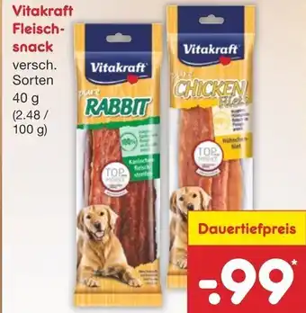 Netto Marken-Discount Virakraft Fleischsnack 40g Angebot