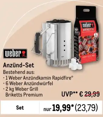 METRO weber Anzünd-Set Angebot