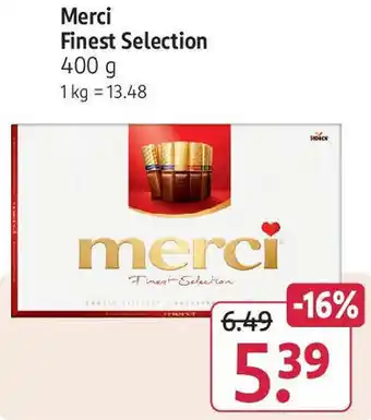 Rossmann Merci Finest Selection 400 g Angebot