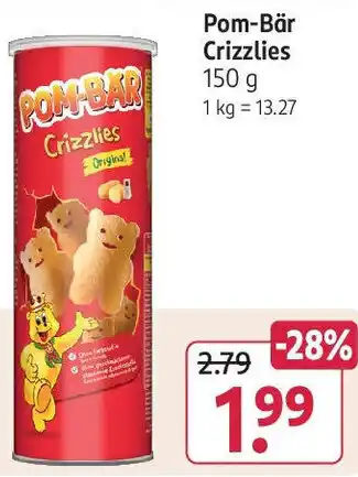 Rossmann Pom-Bär Crizzlies 150 g Angebot