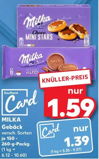 Kaufland MILKA Gebäck 150-260 g Packg. Angebot