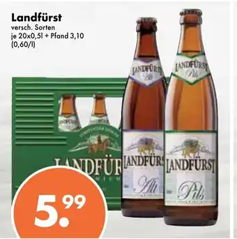 Trink und Spare Landfürst 20x0,5L Angebot