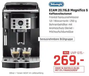 Hirsch und Ille DeLonghi ECAM 20.116.B Magnifica S Kaffeevollautomat Angebot