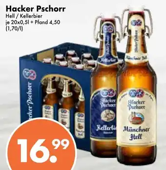 Trink und Spare Hacker Pschorr 20x0,5L Angebot