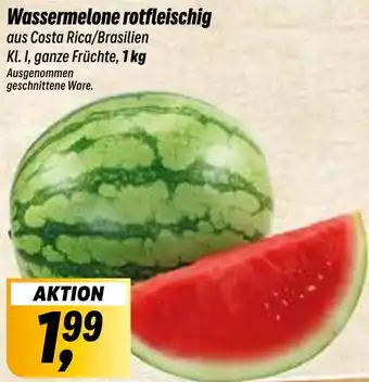 Simmel Wassermelone rotfleischig 1 kg Angebot