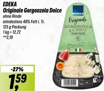 Simmel EDEKA Originale Gorgonzola Dolce 125 g Packung Angebot