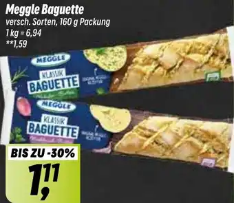 Simmel Meggle Baguette 160 g Packung Angebot