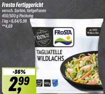 Simmel Frosta Fertiggericht 450/500 g Packung Angebot