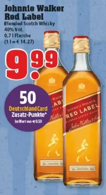 trinkgut Johnnie Walker Red Label 0,7L Angebot