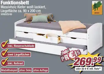 Poco Funktionsbett Angebot
