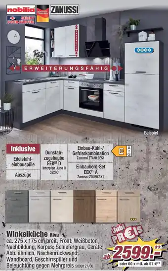 Poco Nobilia Winkelküche Riva Angebot