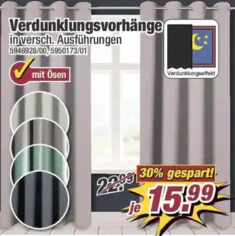 Poco Verdunklungsvorhänge Angebot