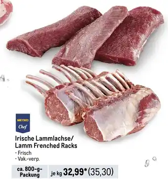 METRO METRO Chef Irische Lammlachse/ Lamm Frenched Racks 1kg Angebot