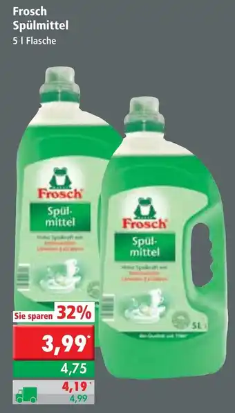 L. STROETMANN GROSSMARKT Frosch Spülmittel 5L Angebot