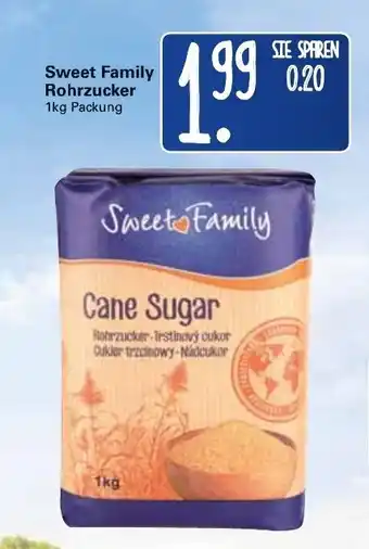 WEZ Sweet Family Rohrzucker 1kg Angebot