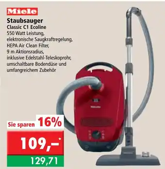 L. STROETMANN GROSSMARKT Miele Staubsauger Classic C1 Ecoline Angebot