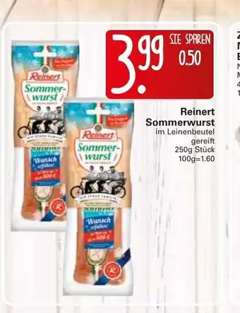 WEZ Reinert Sommerwurst 250g Angebot