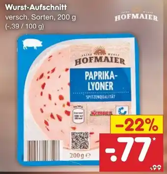 Netto Marken-Discount Wurst Aufschnitt 200g Angebot