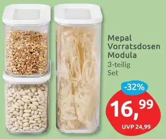 Budni Mepal Vorratsdosen Modula 3-teilig Angebot